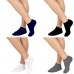 12 Paia Di Calzini Fantasmini donna Traspiranti Con Tallone Rinforzato Al Tallone Vari Colori Misura Unica 35-41