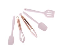 SET UTENSILI DA CUCINA MINI IN SILICONE 5 UTENSILI CUCINA PER BAMBINI_1136