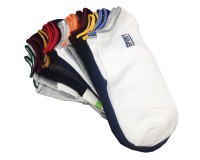 Calzini 12 paia fantasmini collo basso uomo sport MD-569