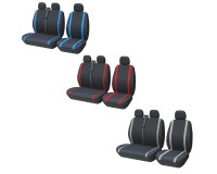 Coprisedili Auto Universali per Furgoni e Camion 3 Posti Anteriore, Compatibile Con bracciolo, 3 colori disponibili a scelta
