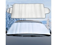 PARASOLE AUTO PER PARABREZZA DA ESTERNO CONTRO I RAGGI UV IN ALLUMINIO CON ALETTE E VENTOSE IN DOTAZIONE DIMENSIONI 150x70cm