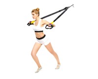 CINGHIE SUSPENSION STRAP TRAINING ALLENAMENTO RESISTENZA IN SOSPENSIONE FITNESS