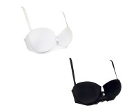 REGGISENO LAURA BIAGIOTTI MOD. CLEA BLA90343S A BALCONCINO CON CINGHIE RIMOVIBILI COPPA LISCIA IN MICROFIBRA E PIZZO 